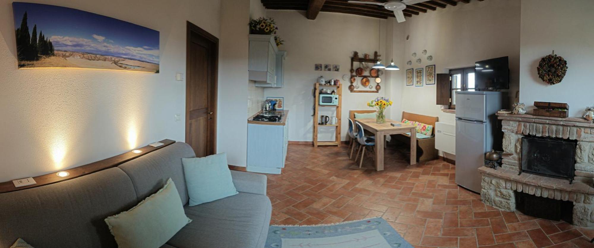 Relax Palazzo Monaci Apartment Asciano Exterior photo